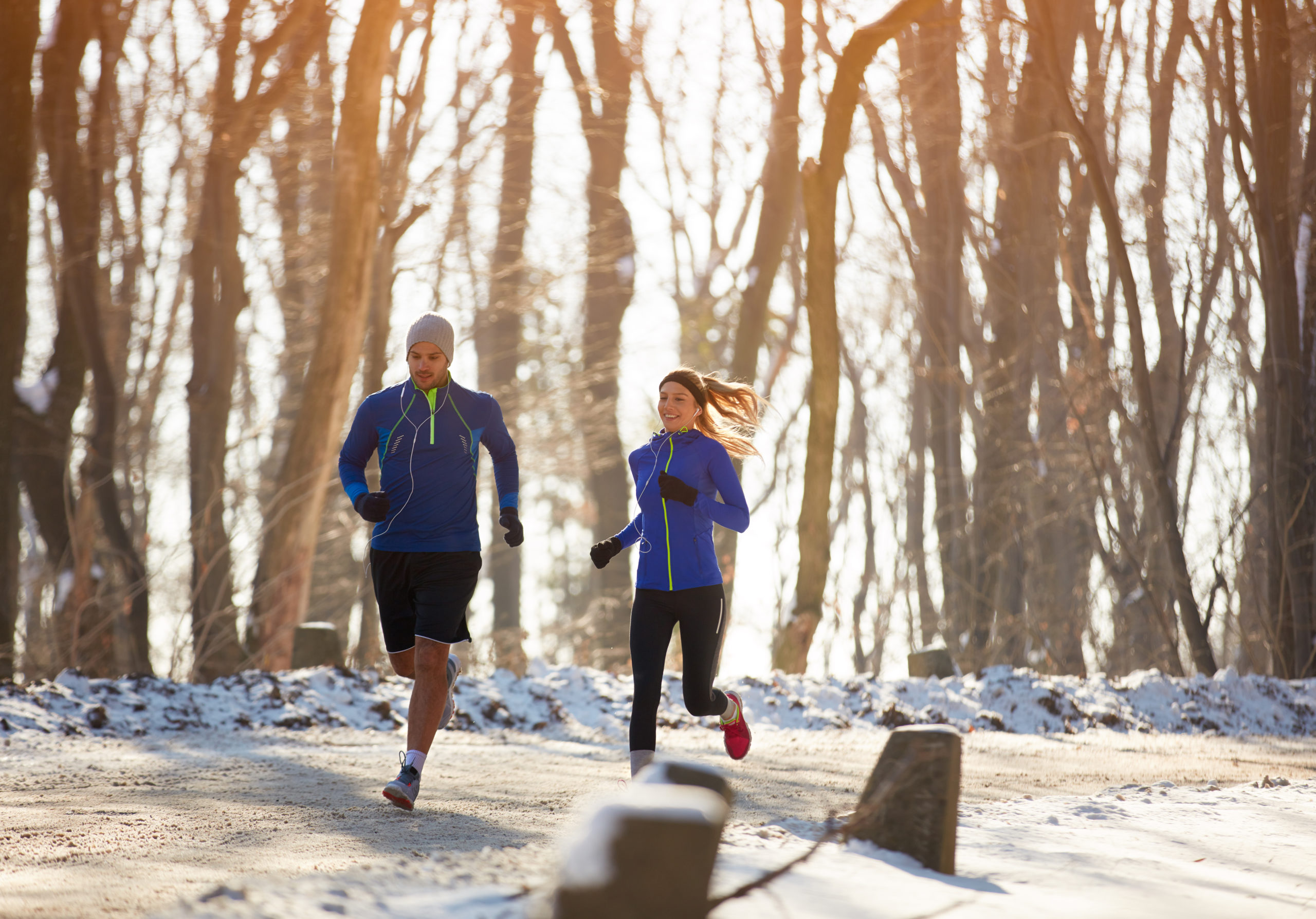 Course hivernal homme femme