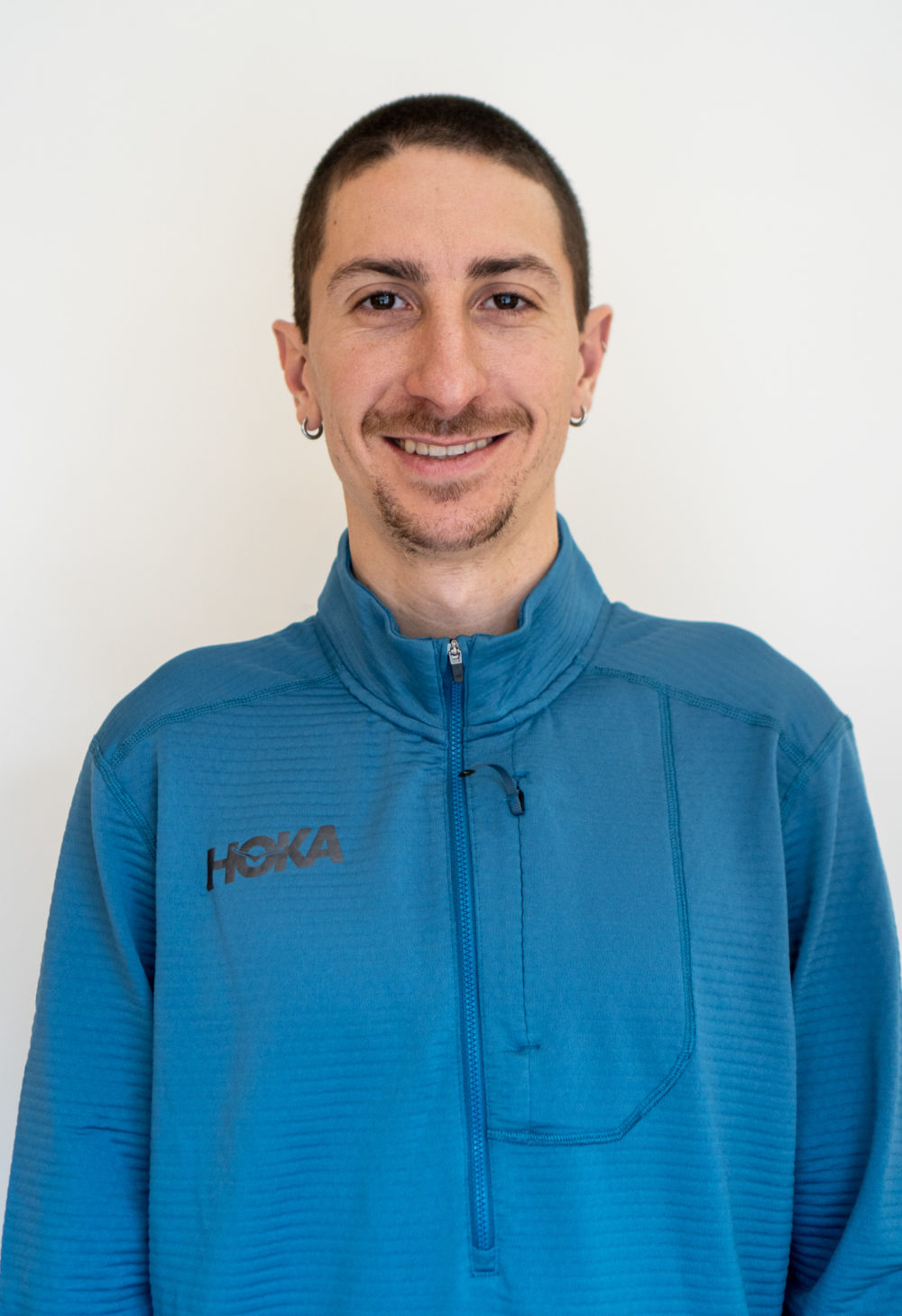 1/2 zip HOKA CGKIN BLEU