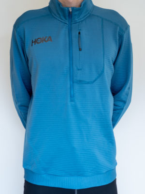 1/2 zip HOKA CGKIN BLEU