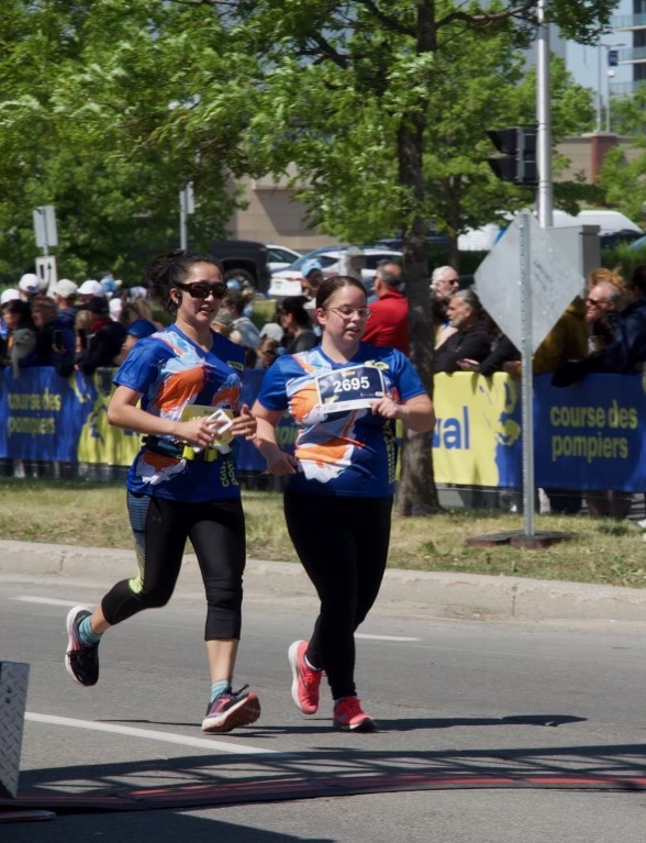 Alice Choquette kinésiologue course à pied cgkin